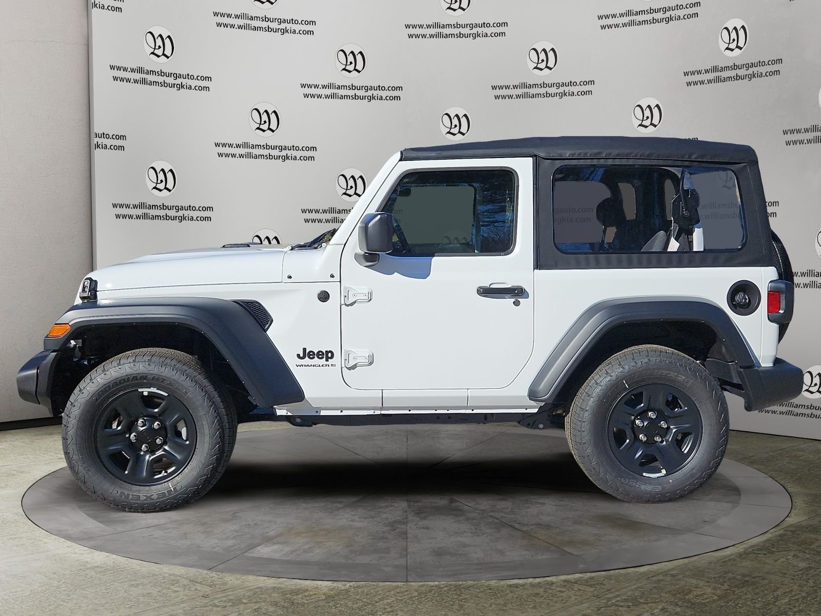 New 2026 Bright White Clear-Coat Exterior Paint Jeep Sport image 2