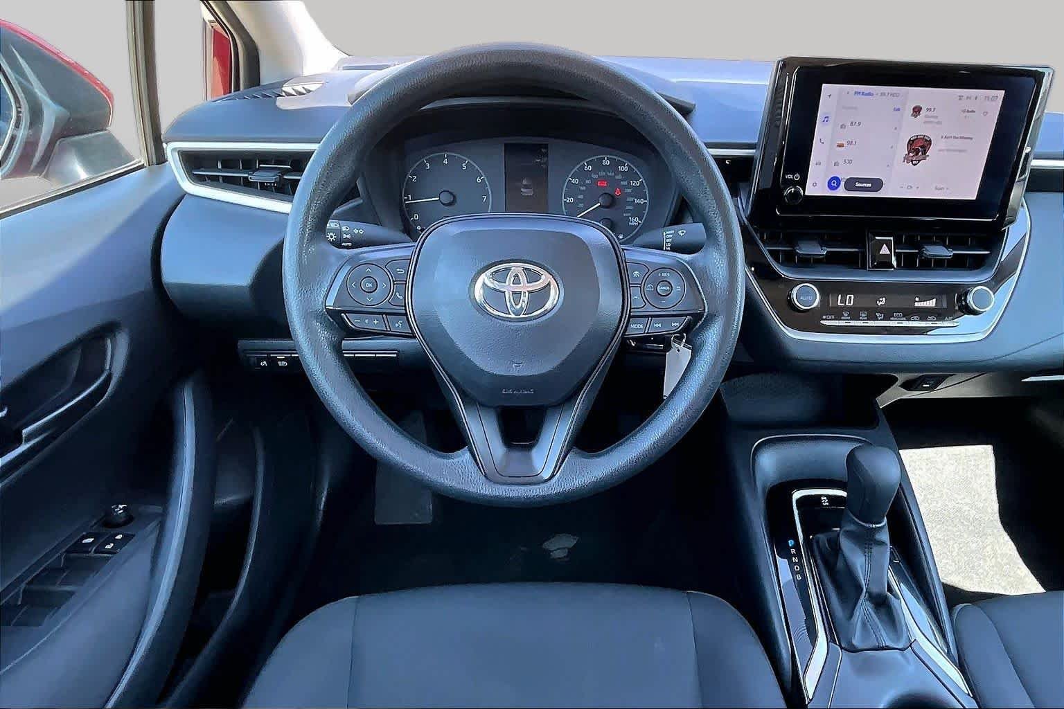 Certified Used 2025 Ruby Flare Pearl Toyota LE image 6