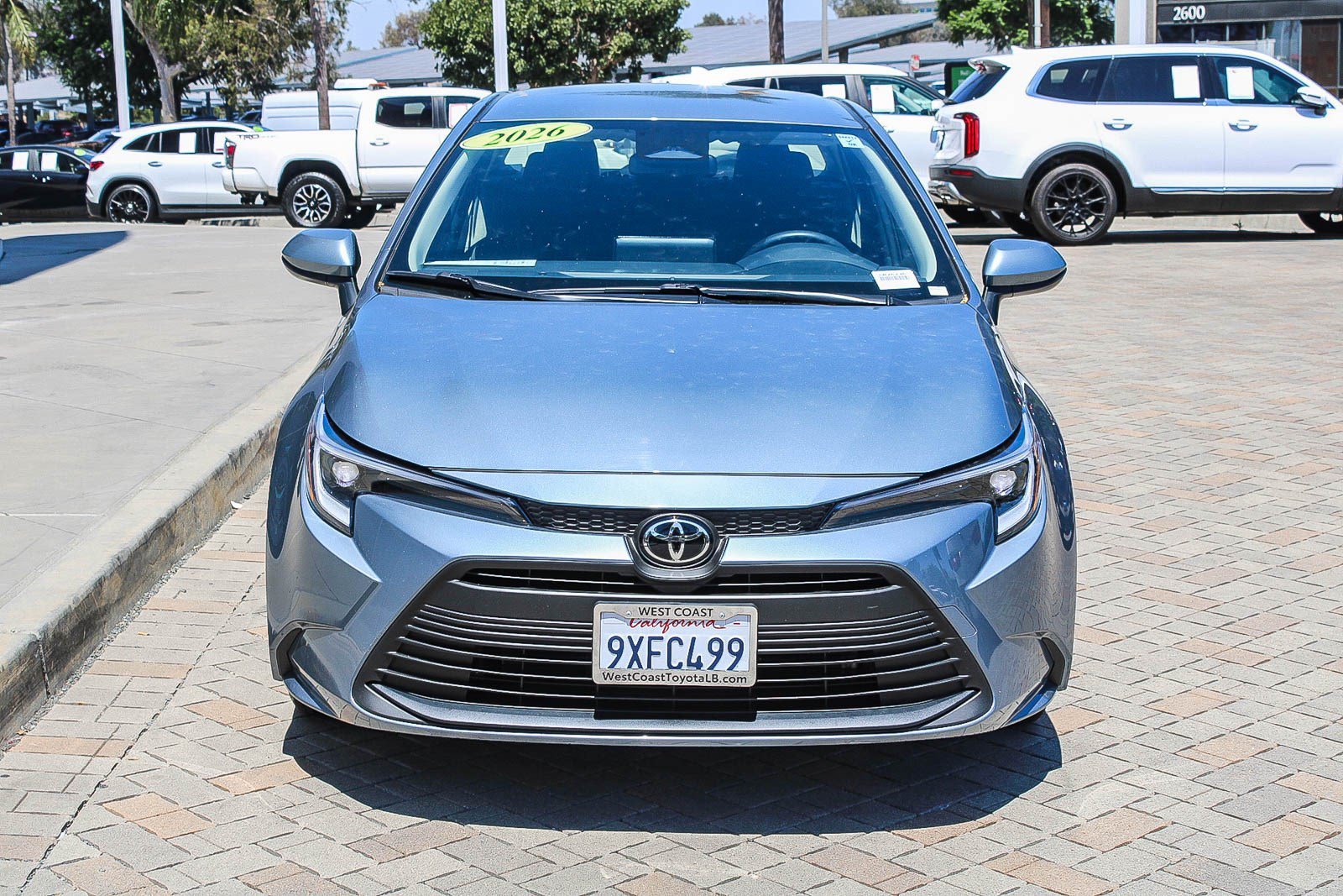 Certified Used 2026 Celestite Toyota Hybrid LE image 2