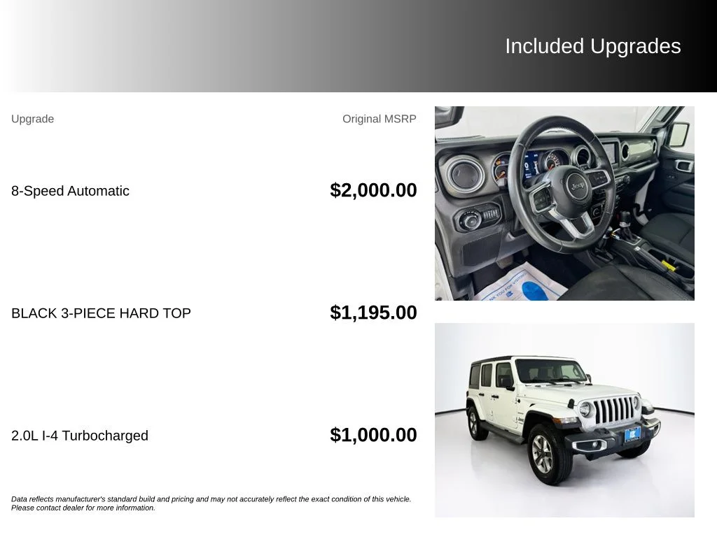 Used 2019 Bright White Clearcoat Jeep Unlimited Sahara image 5