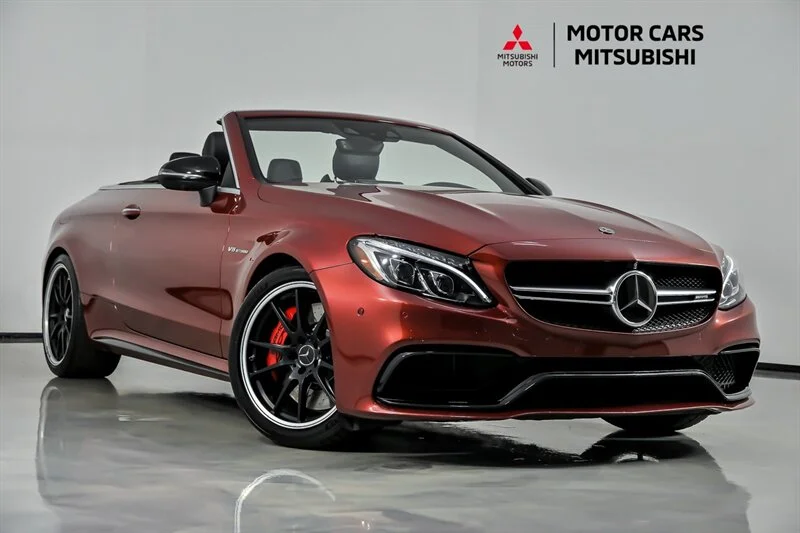 Used 2018 HYACINTH RED Mercedes-Benz AMG® C 63 S image 1