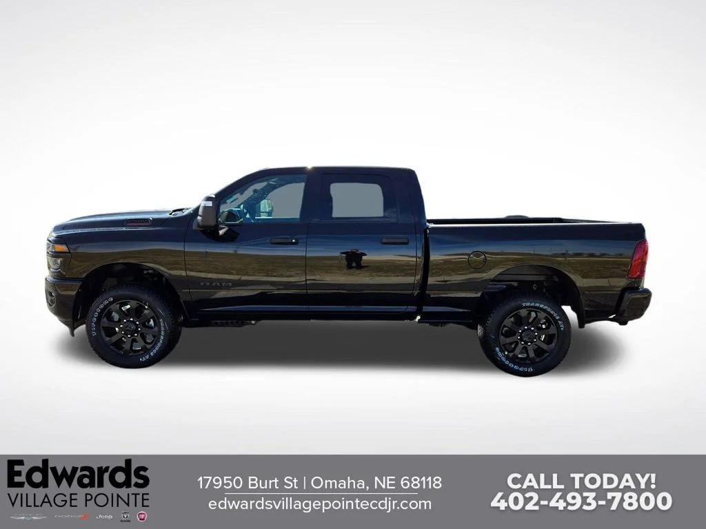 New 2026 Diamond Black Crystal Pearl-Coat Exterior Paint RAM Big Horn image 6