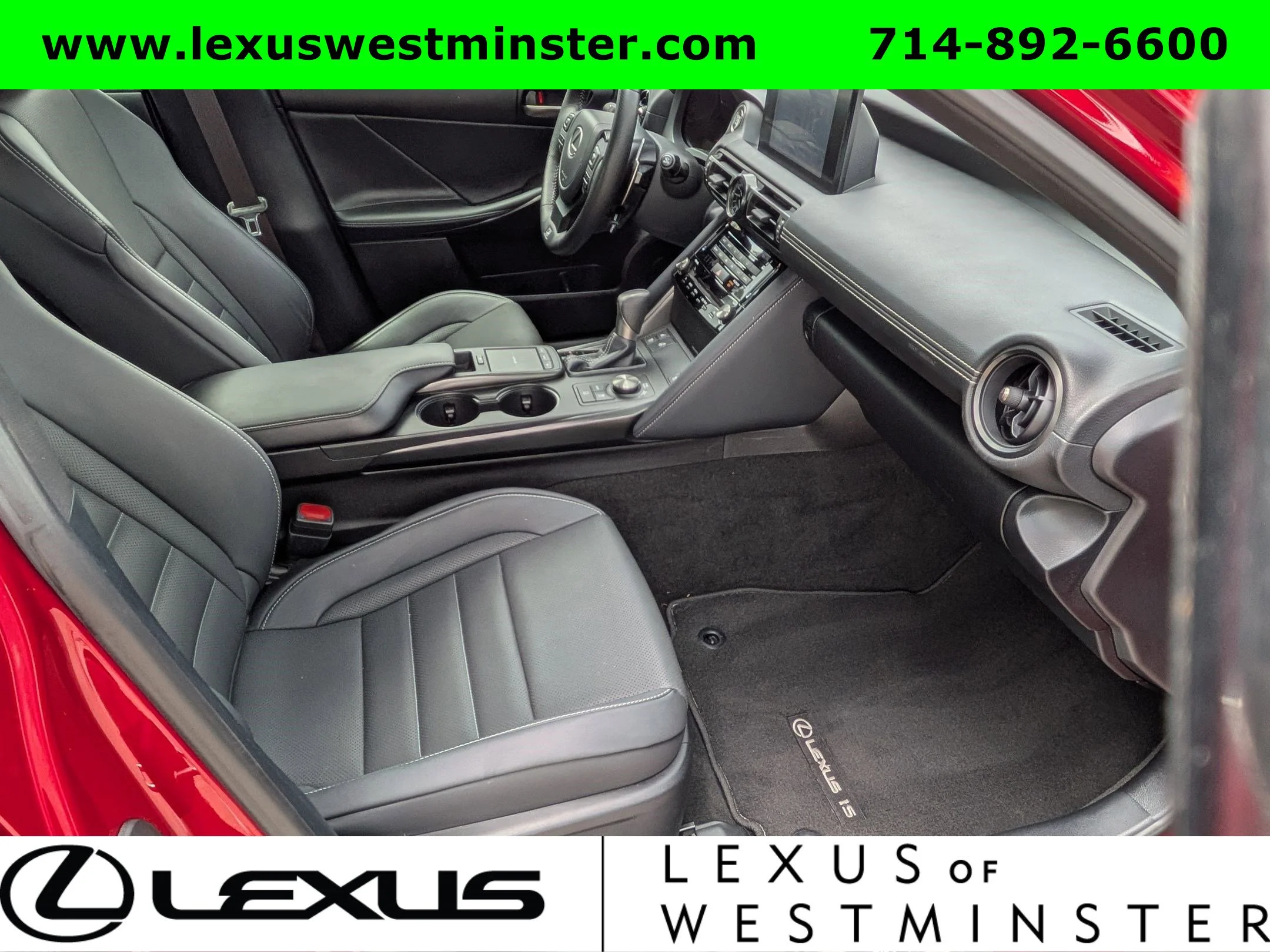 Certified Used 2024 INFRARED Lexus IS 350 F SPORT image 5