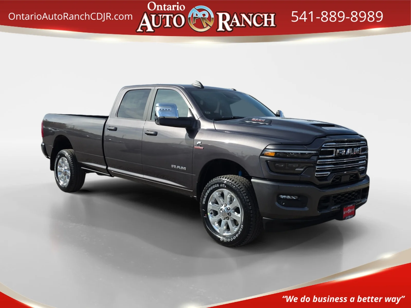 New 2027 Granite Crystal Metallic Clearcoat Ram Laramie image 1
