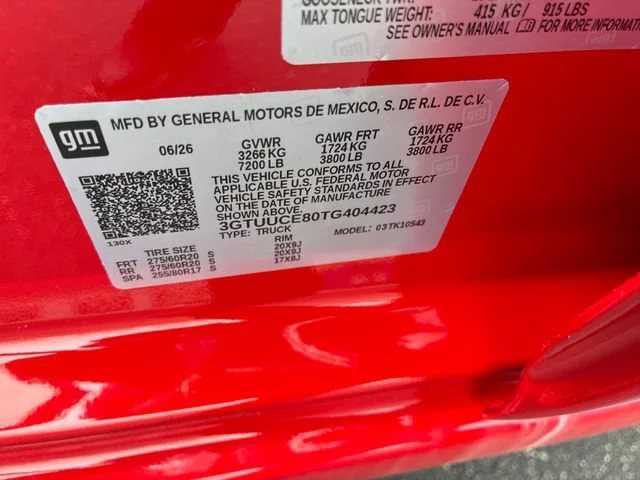 New 2026 Cardinal Red GMC Elevation image 33