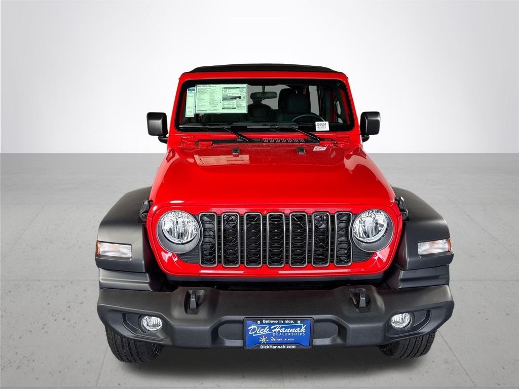 New 2026 Firecracker Red Clear-Coat Exterior Paint Jeep Sport S image 3