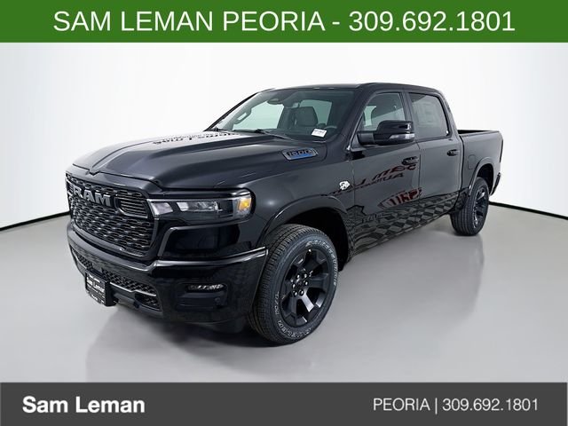 New 2026 Diamond Black Crystal Pearl-Coat Exterior Paint RAM Big Horn/Lone Star image 3