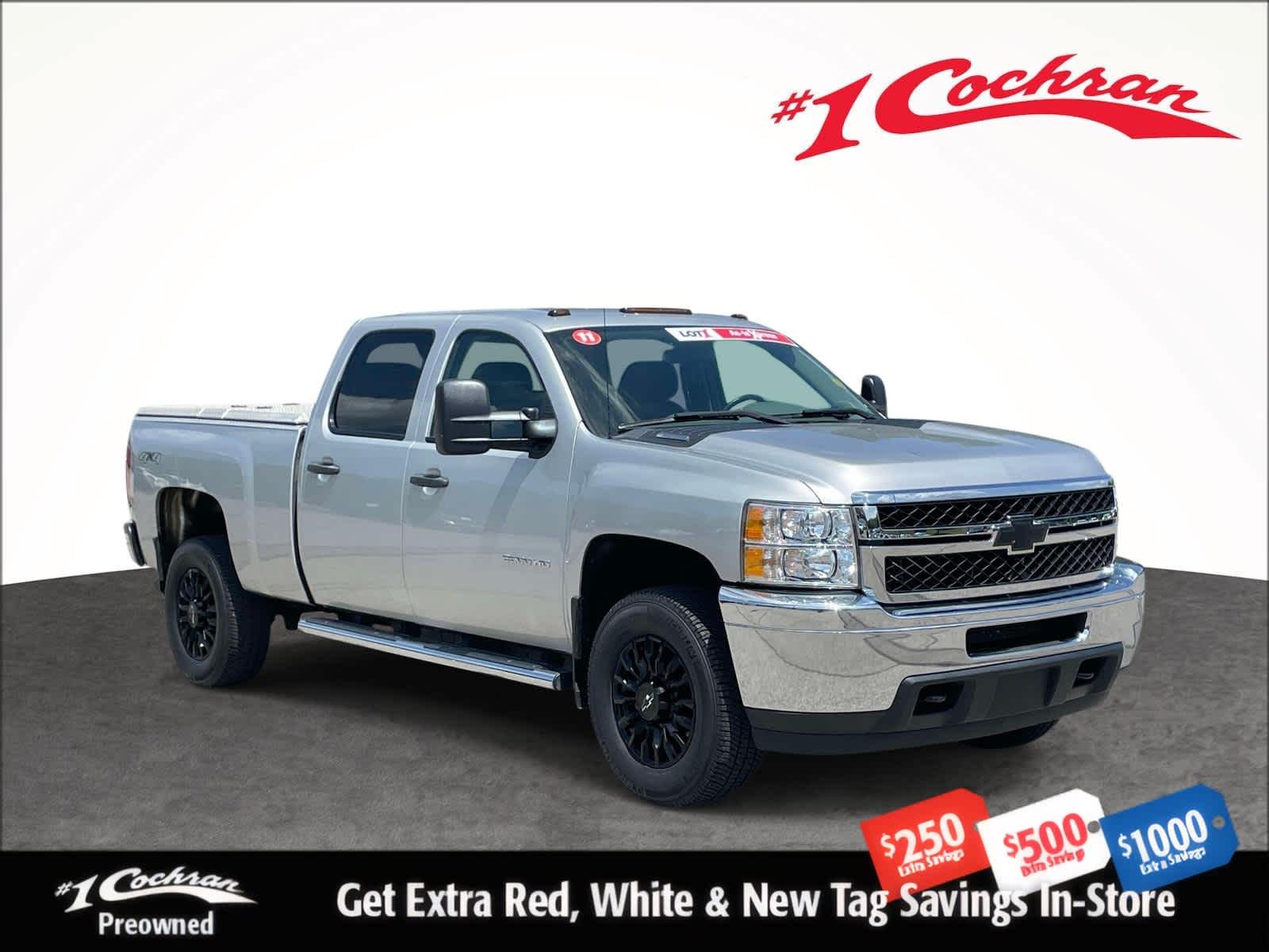 2011 Chevrolet Silverado HD Work Truck 4WD Crew Cab SWB's photo