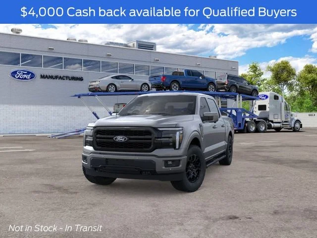 New 2026 Carbonized Gray Metallic Ford Lariat image 2