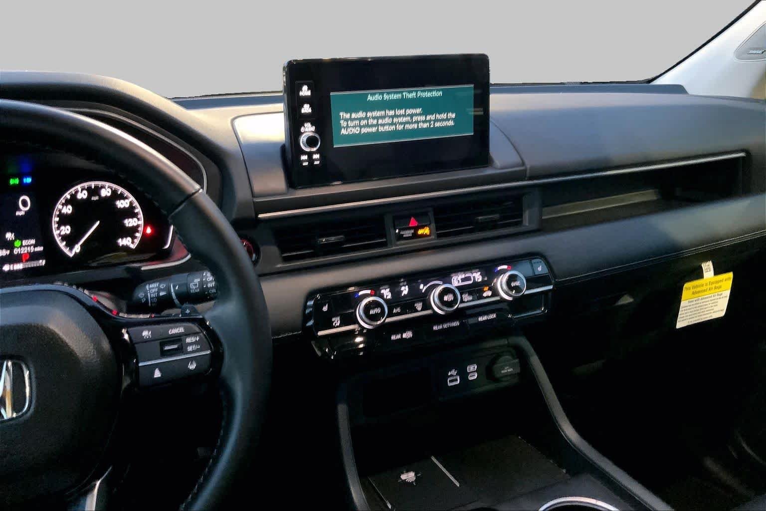 Used 2025 Crystal Black Pearl Honda Touring image 6