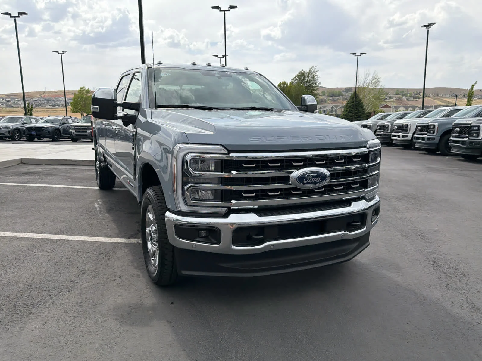 New 2026 Glacier Gray Metallic Tri-Coat Ford F-350® King Ranch® image 5