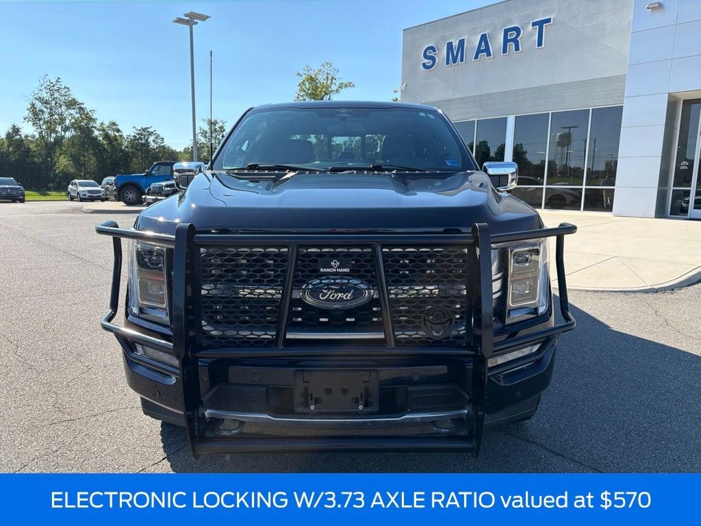 Used 2023 Antimatter Blue Metallic Ford Platinum image 9