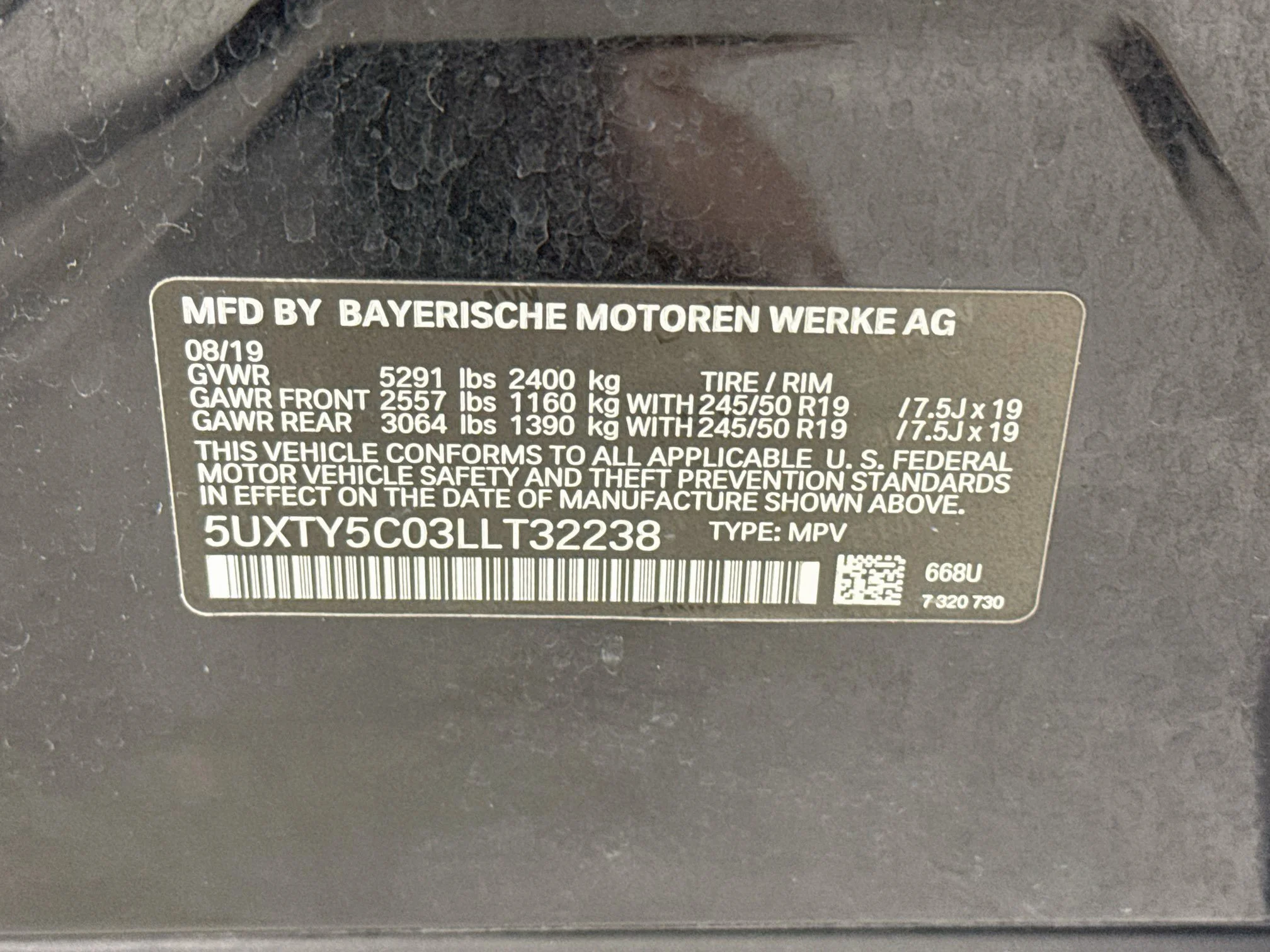 Used 2020 Jet Black BMW xDrive30i image 30
