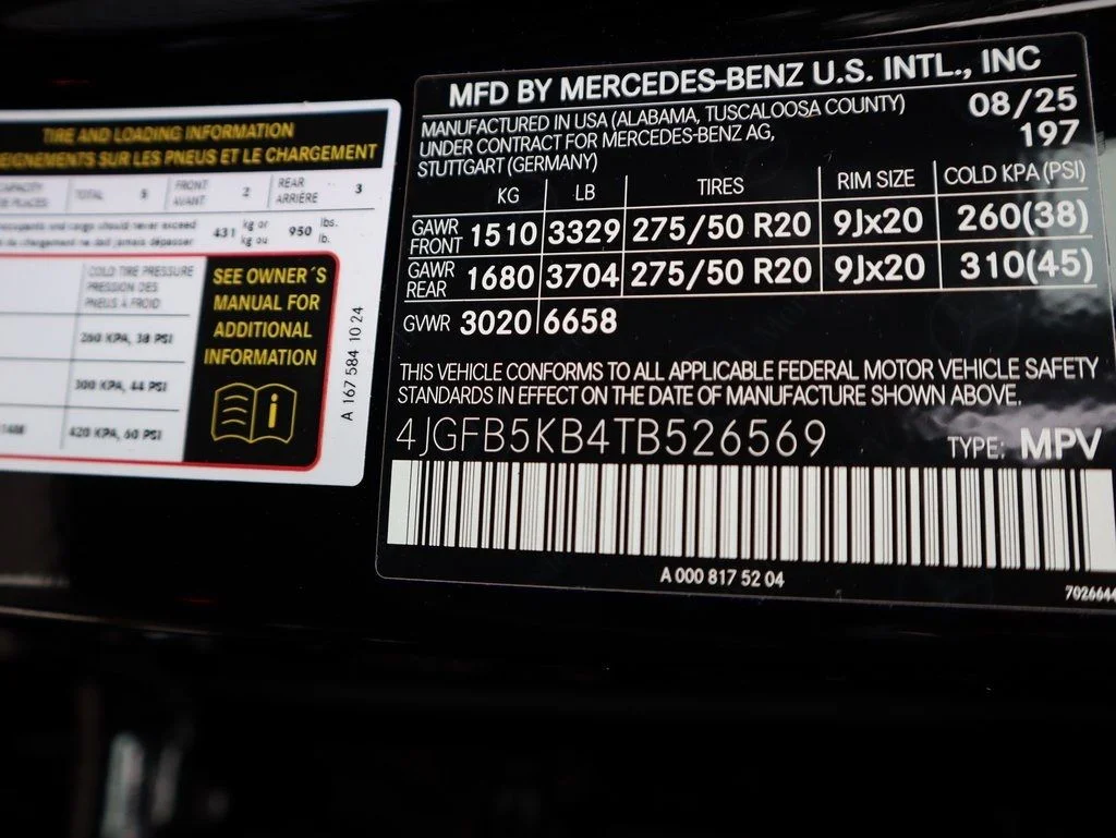 Certified Used 2026 Obsidian Black Metallic Mercedes-Benz GLE 450 image 49