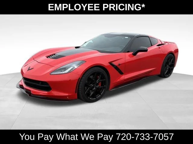 Used 2016 Red Chevrolet Stingray Z51 image 1