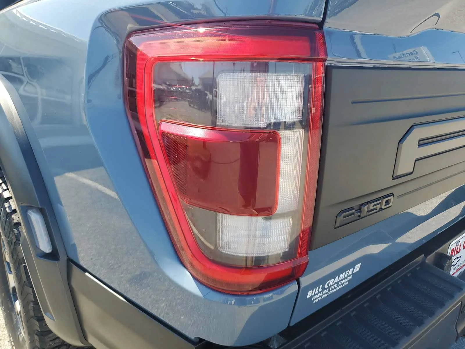 Used 2023 Antimatter Blue Metallic Ford Raptor image 4