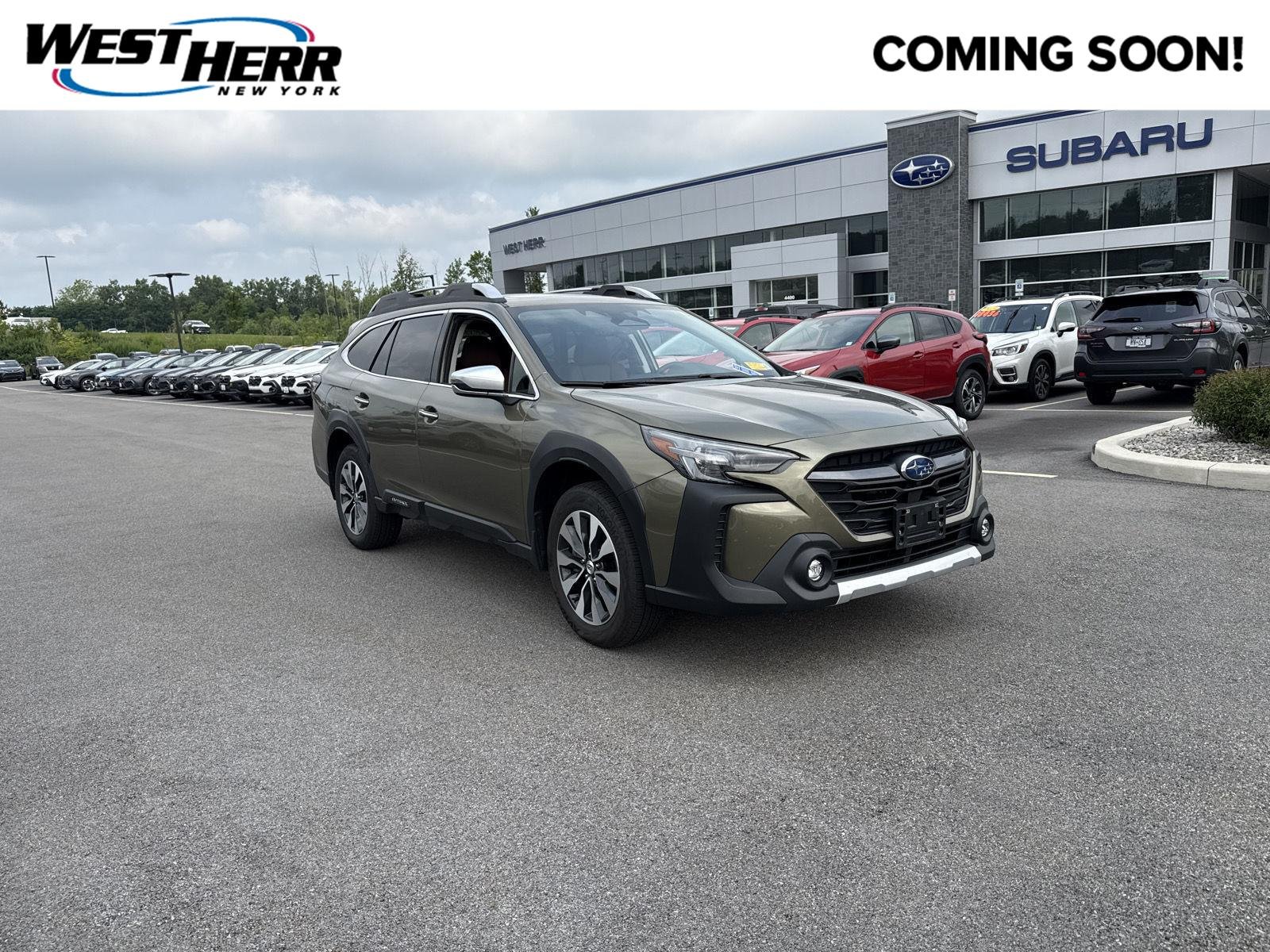 Used 2024 Autumn Green Metallic Subaru Touring image 1