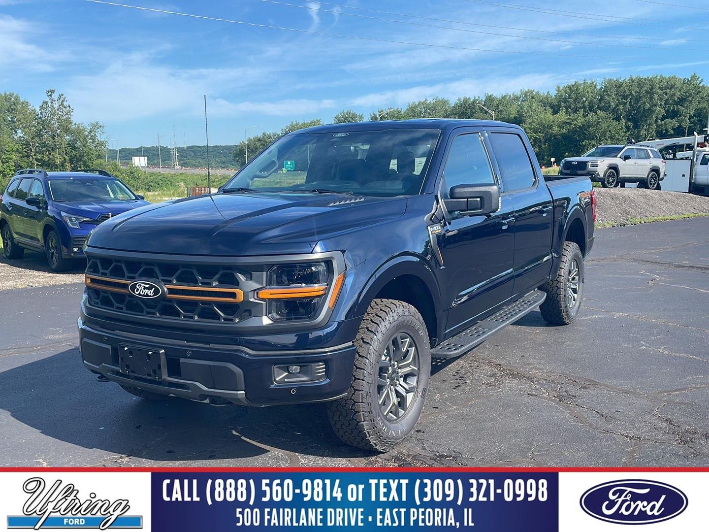 New 2026 Antimatter Blue Metallic Ford Tremor image 1