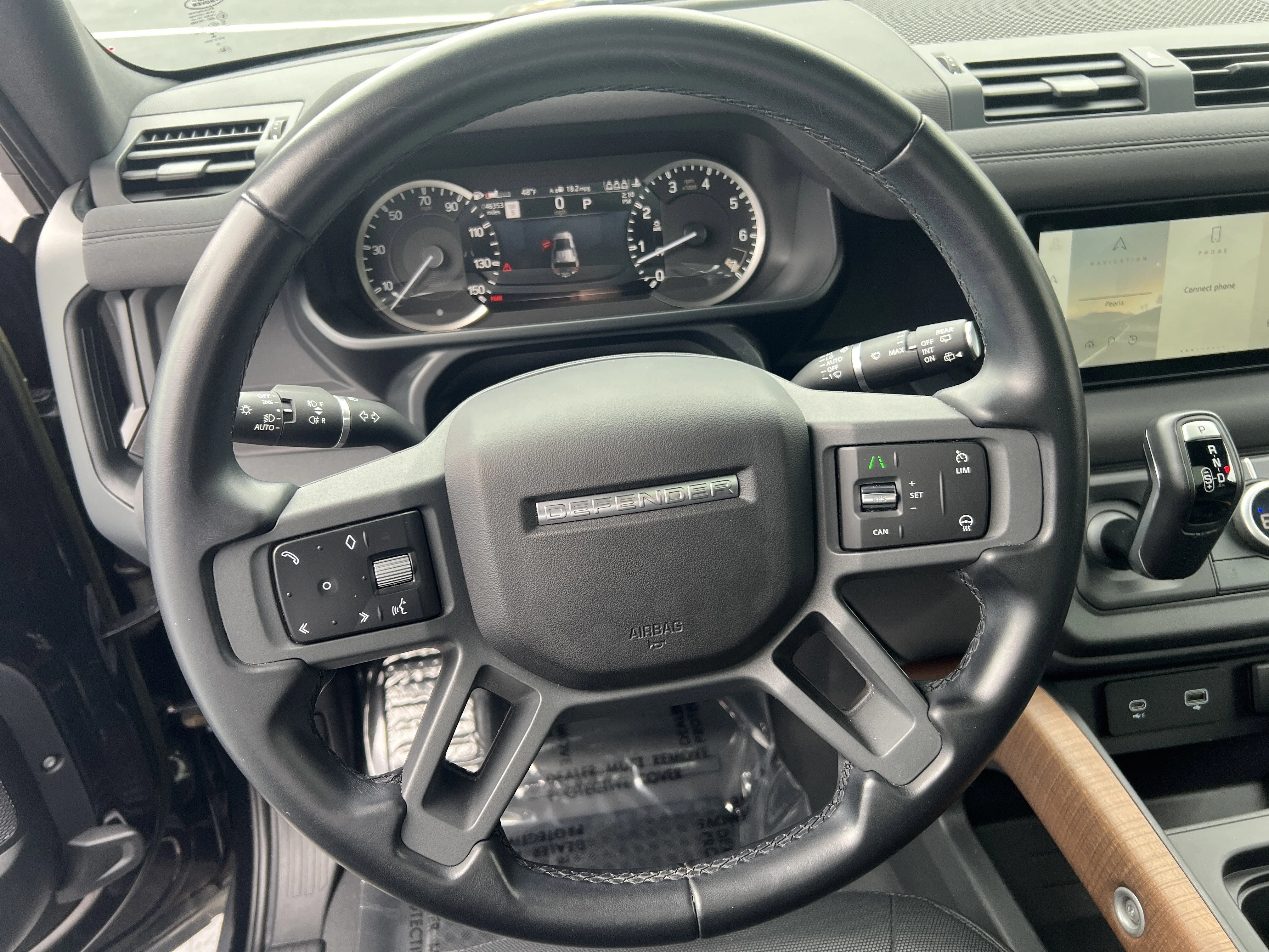 Used 2023 Santorini Black Metallic Land Rover X-Dynamic SE image 12