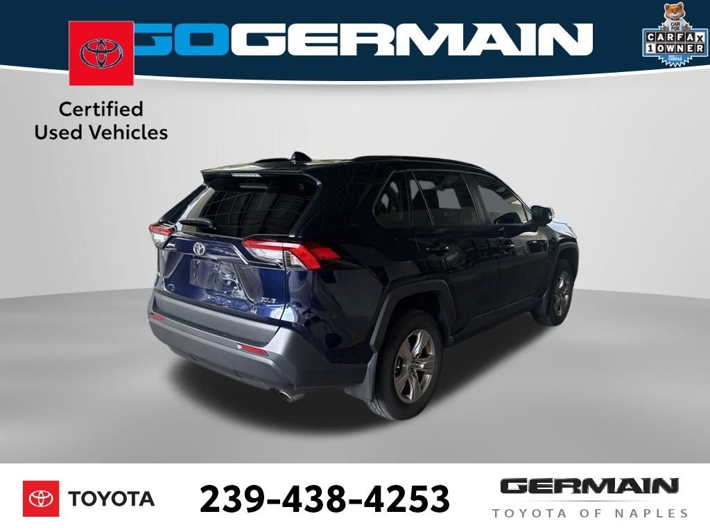 Certified Used 2025 Blue Toyota XLE image 7