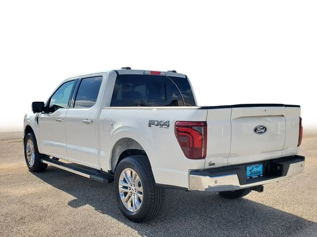 New 2026 Star White Metallic Tri-Coat Ford Lariat® image 3