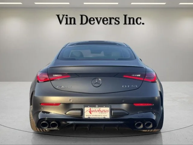 New 2026 MANUFAKTUR exclusive graphite grey magno Mercedes-Benz AMG® CLE 53 4MATIC+ Coupe image 5