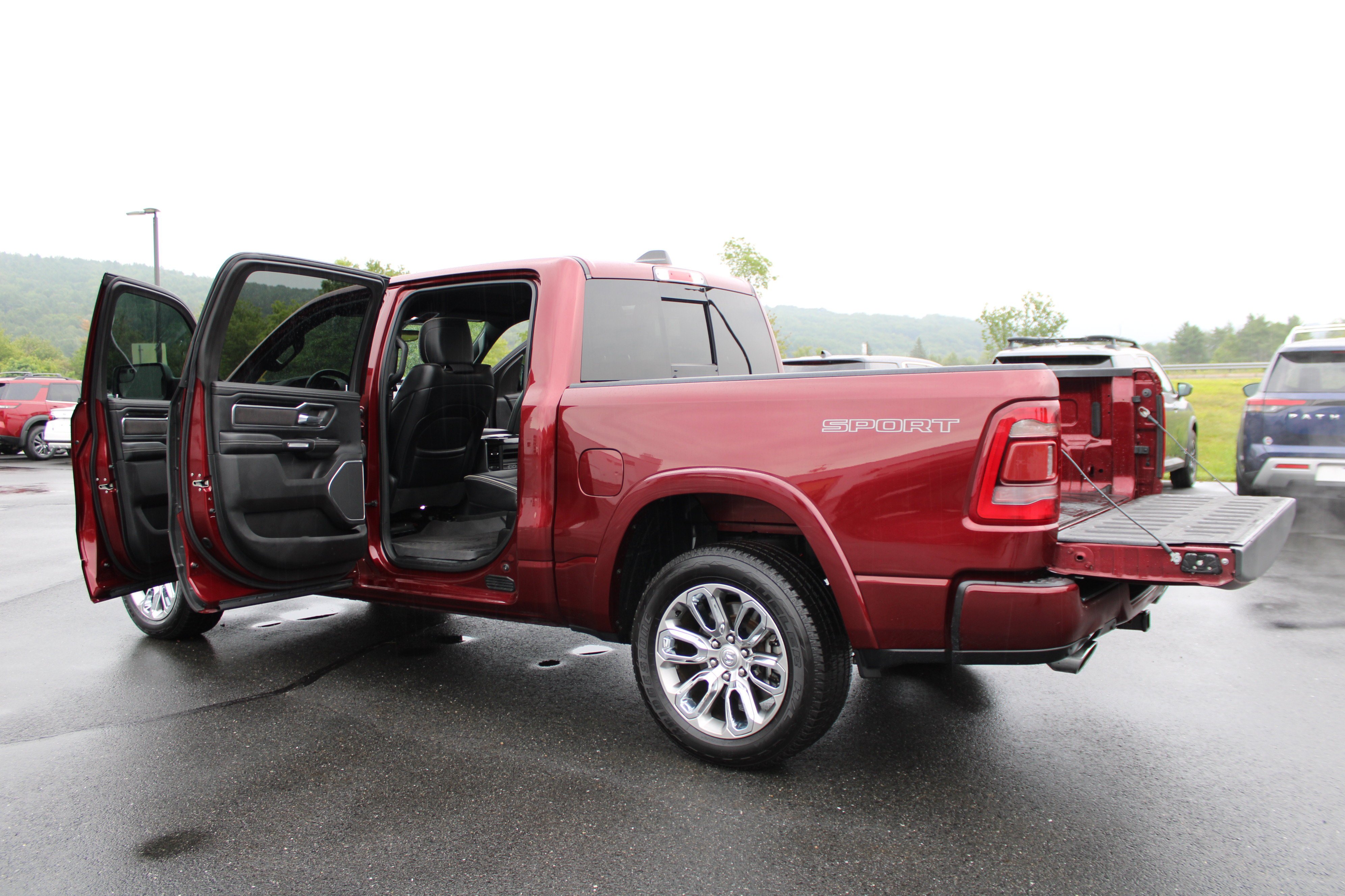 Used 2022 Delmonico Red Pearlcoat Ram Laramie image 16