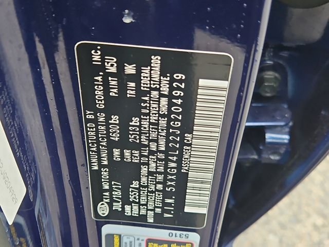 Used 2018 Horizon Blue Kia SX image 33