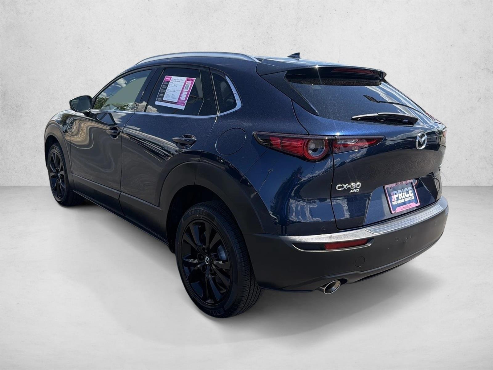 Certified Used 2022 Deep Crystal Blue Mica Mazda 2.5 Turbo Premium Plus Package image 3