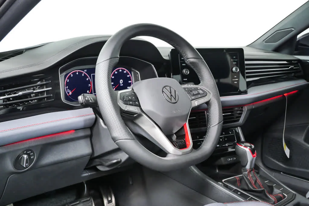 New 2026 Monument Gray w/Deep Black Roof Volkswagen Autobahn image 4