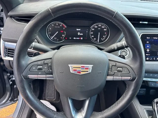 Used 2023 Argent Silver Metallic Cadillac AWD Luxury image 20