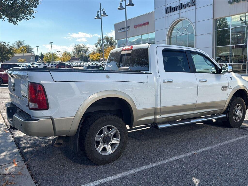 Used 2012 Bright White Ram Laramie Longhorn image 3