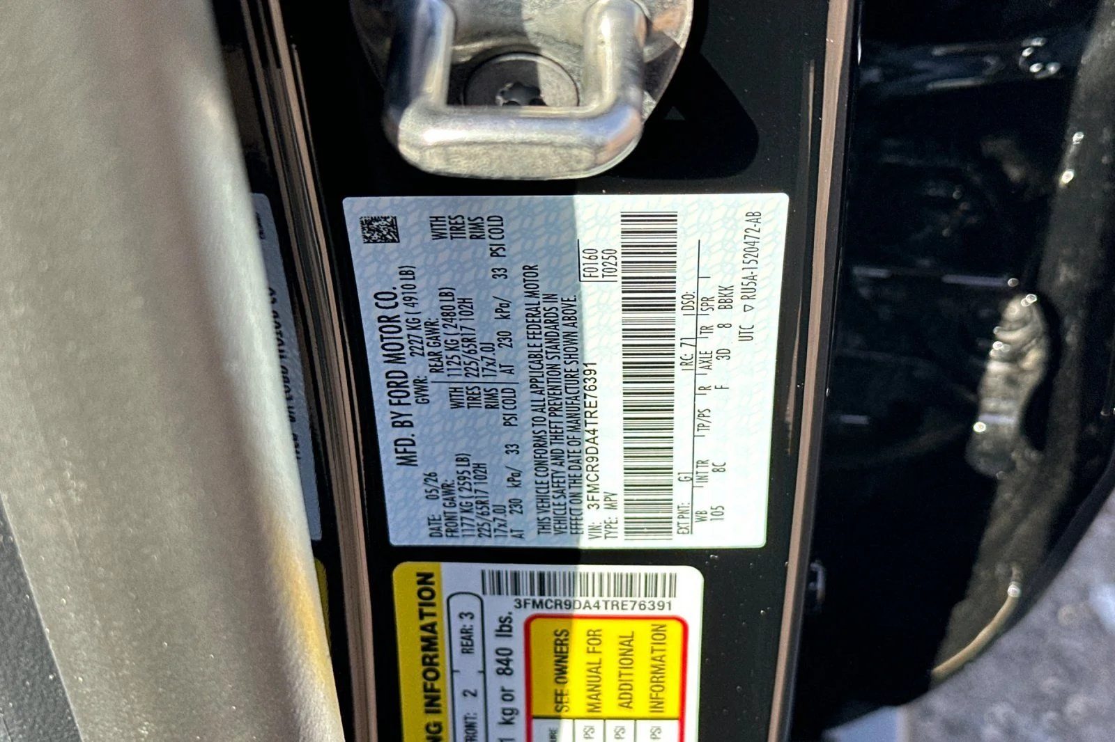 New 2026 Shadow Black Ford Badlands® image 24