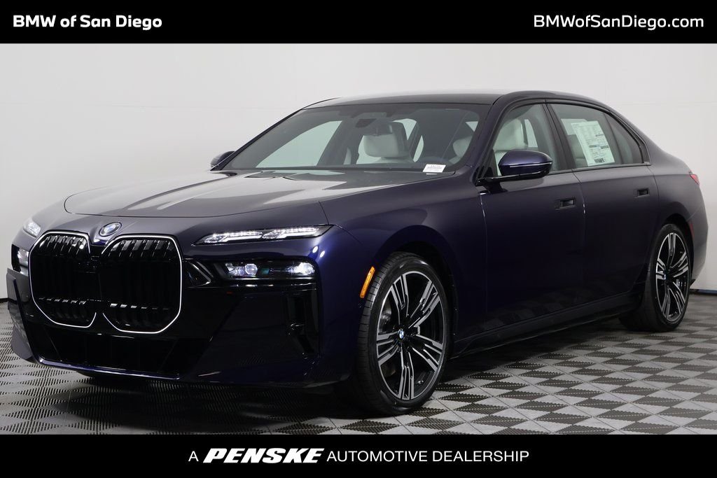 New 2026 Tanzanite Blue II Metallic BMW eDrive50 image 1