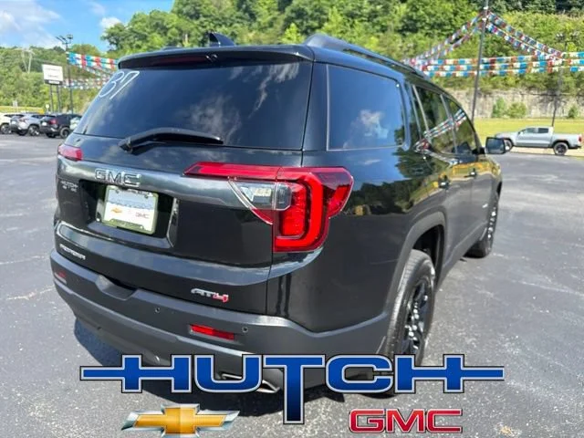 Used 2021 EBONY TWILIGHT METALLIC GMC AT4 image 3