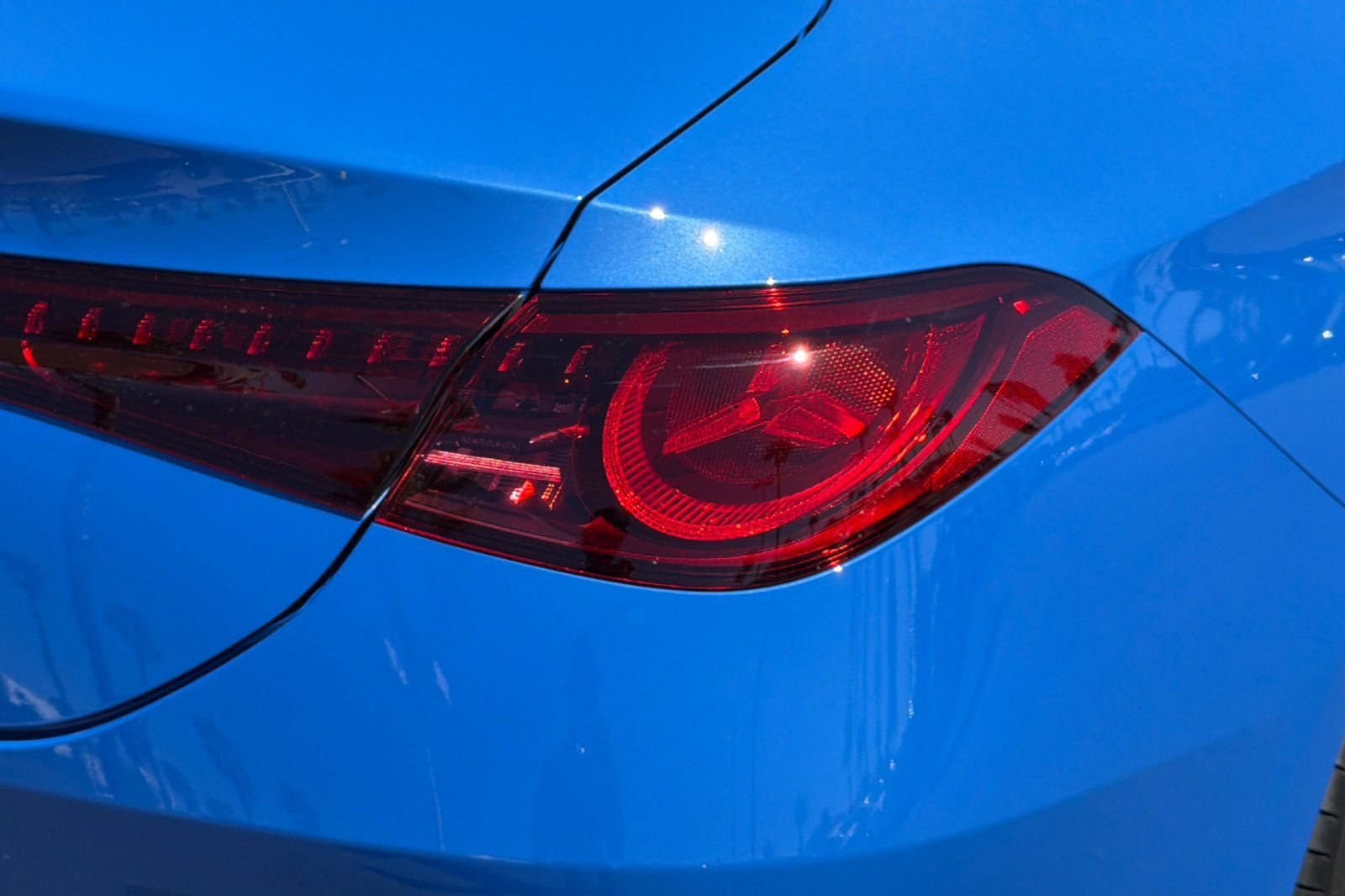 New 2027 Sky Blue Metallic Mercedes-Benz CLA 220 image 14