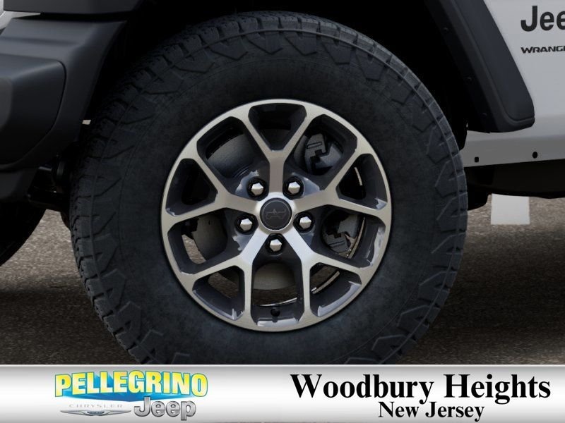 New 2026 Bright White Clear-Coat Exterior Paint Jeep Sport S image 8