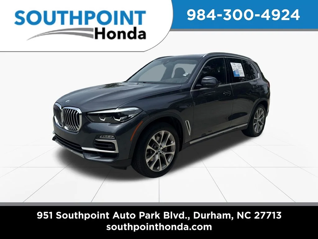 Used 2019 Gray Metallic BMW xDrive40i image 3