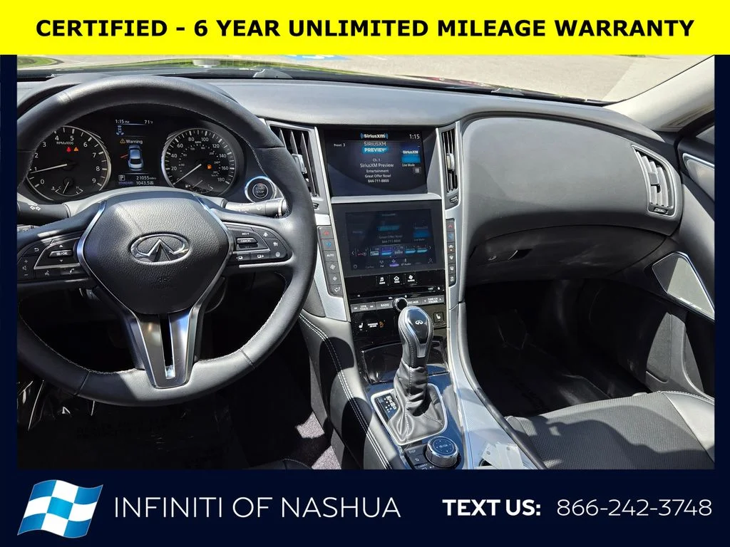 Certified Used 2023 Black INFINITI LUXE image 9