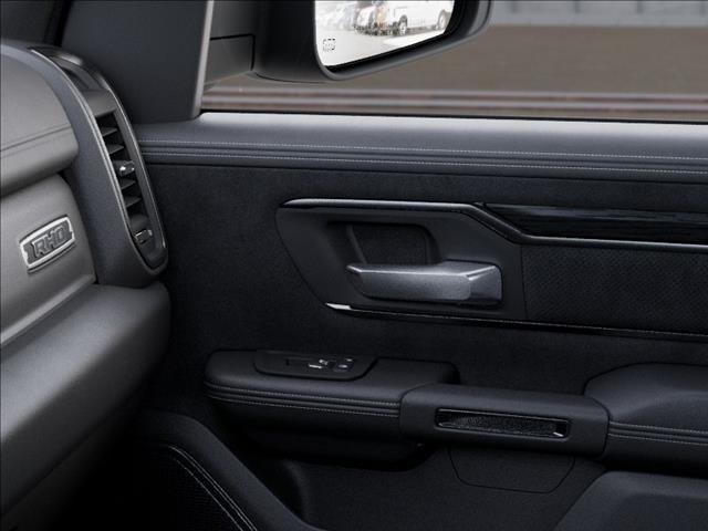 New 2026 Diamond Black Crystal Pearl-Coat Exterior Paint RAM RHO Crew Cab 4x4 5