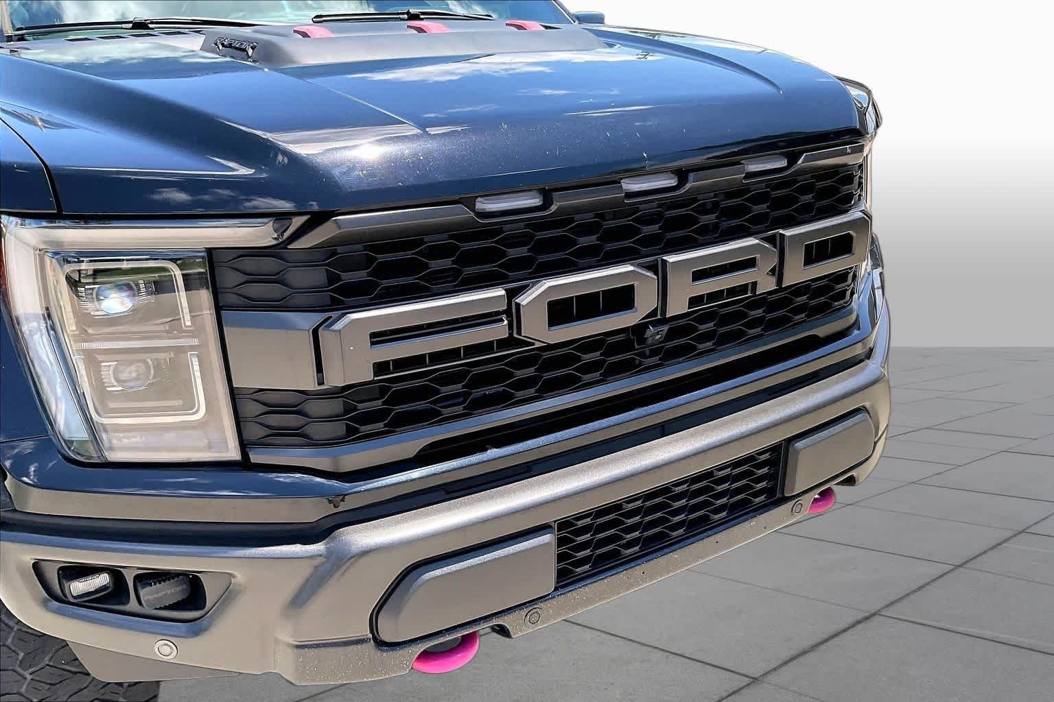 Used 2023 Agate Black Metallic Ford Raptor image 28