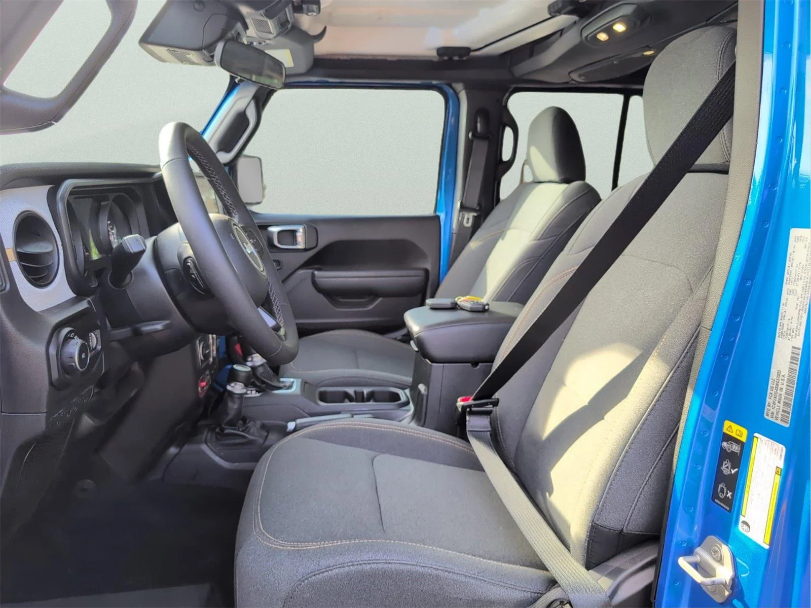 Used 2025 Hydro Blue Pearlcoat Jeep Willys image 12