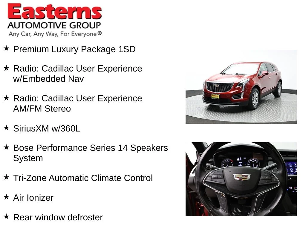 Used 2022 Red Cadillac Premium Luxury image 11