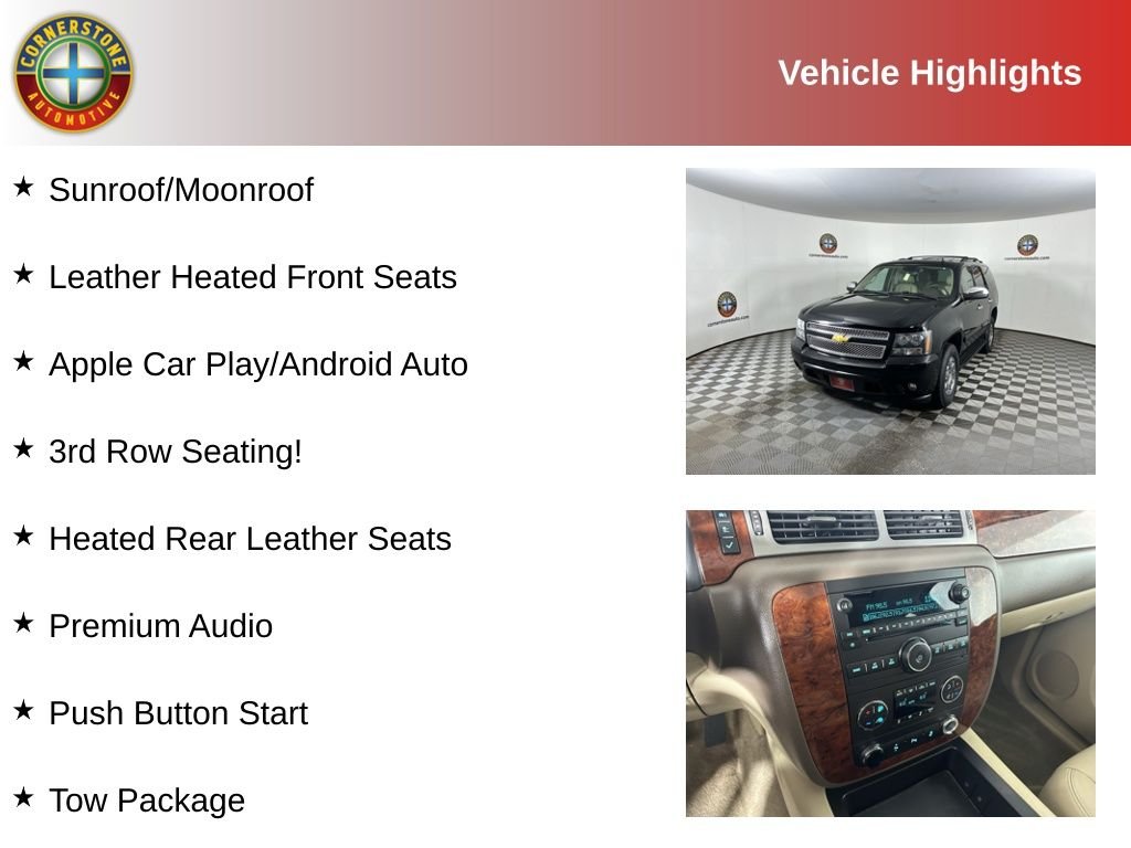 Used 2012 Chevrolet Tahoe LT with VIN 1GNSKBE02CR139397 for sale in Elk River, Minnesota