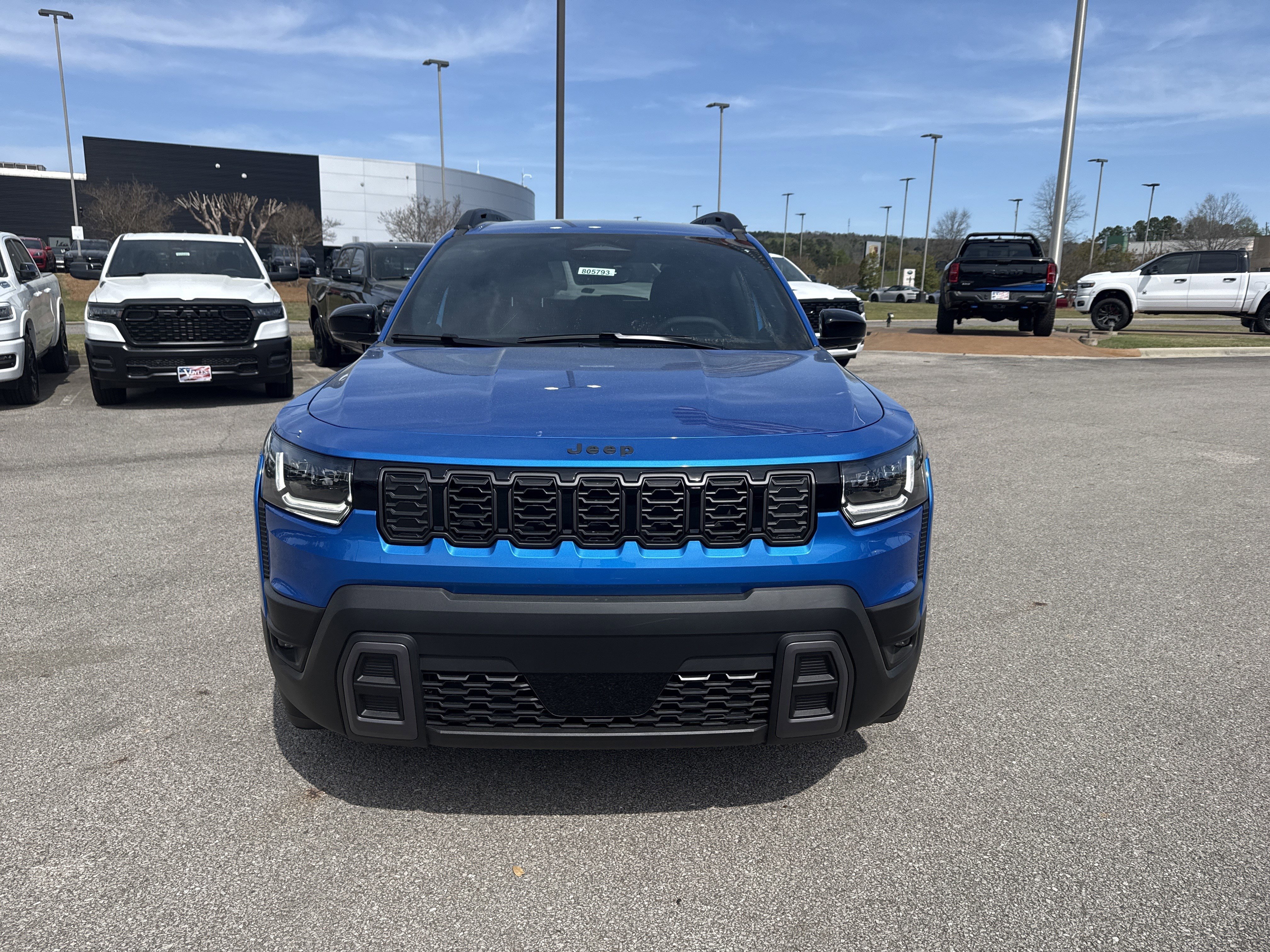 New 2026 Hydro Blue Pearlcoat Jeep Limited image 2