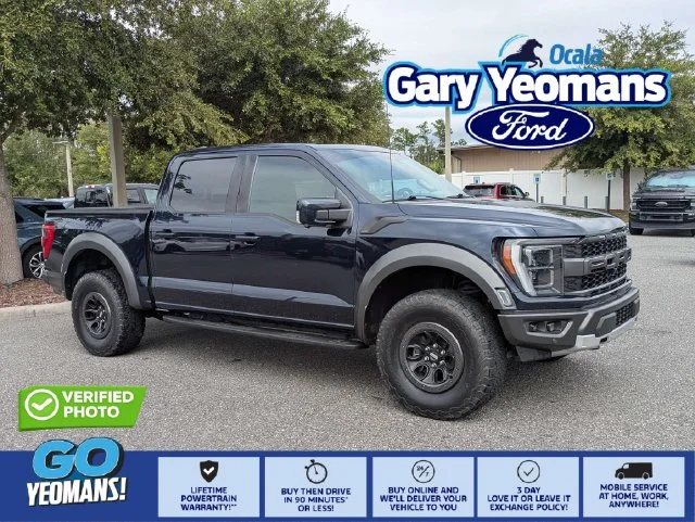 Certified Used 2023 Blue Metallic Ford Raptor image 1
