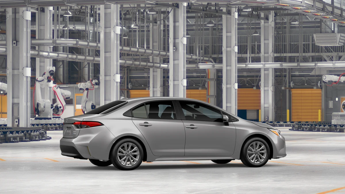 New 2026 Classic Silver Metallic Toyota Hybrid XLE image 11