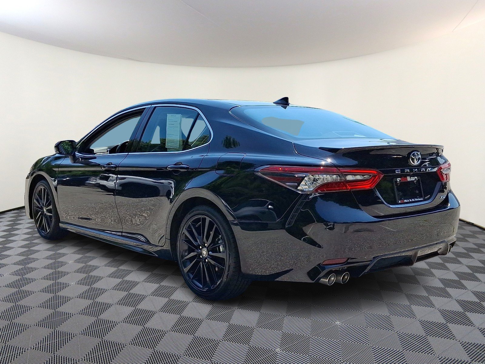 Used 2024 Midnight Black Metallic   218 Toyota XSE image 3