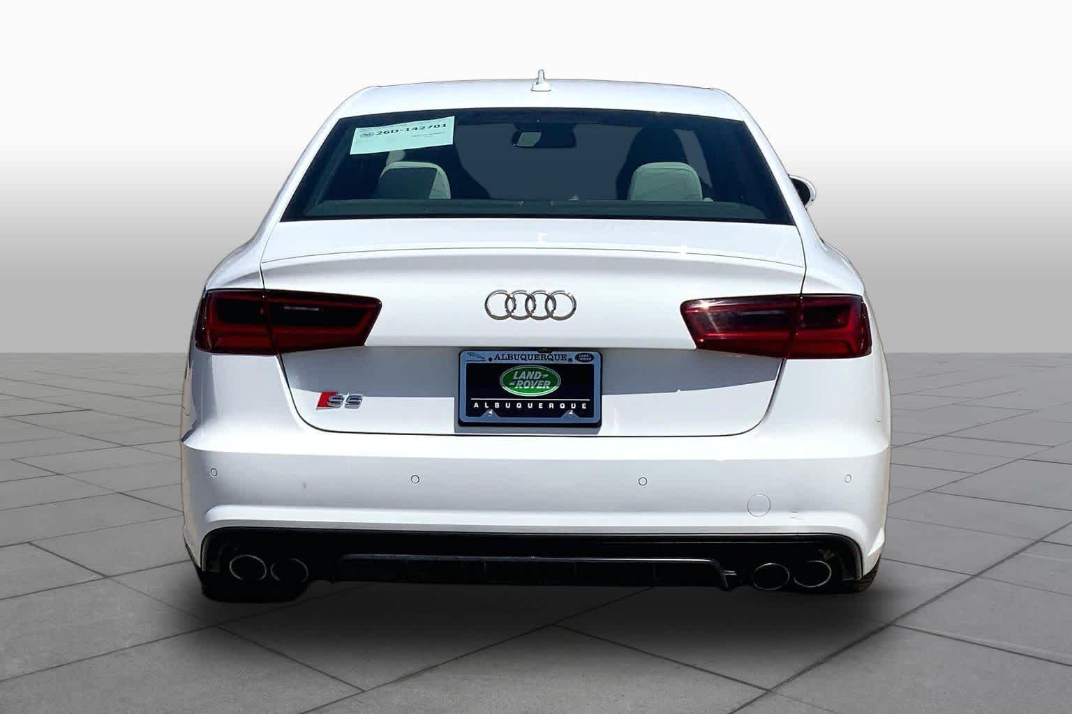 Used 2017 Glacier White Metallic Audi Premium Plus image 5