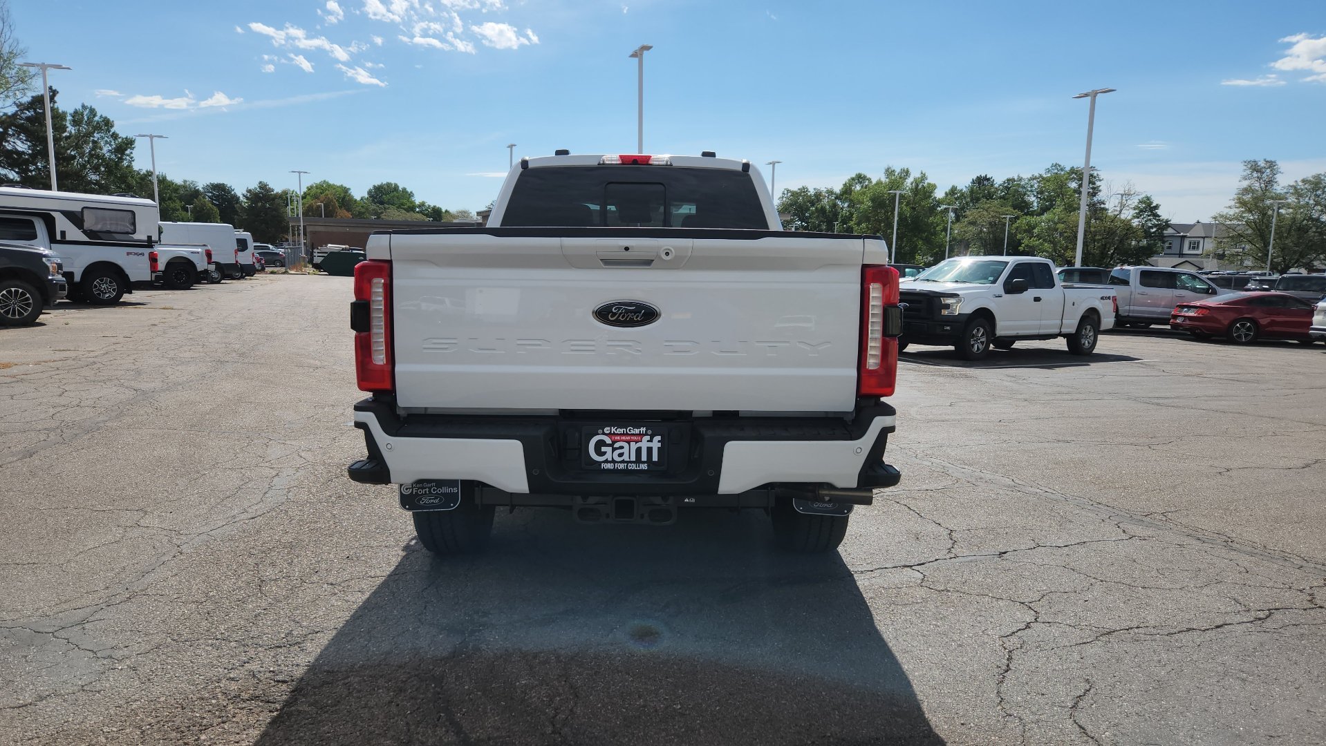 New 2026 Oxford White Ford LARIAT image 7
